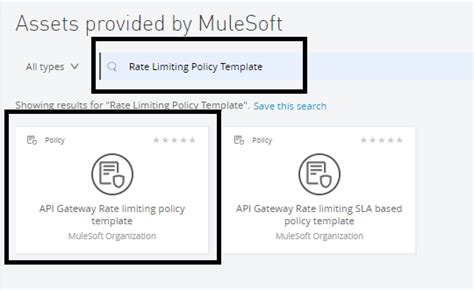 mule4d|Rate Limiting Policy .